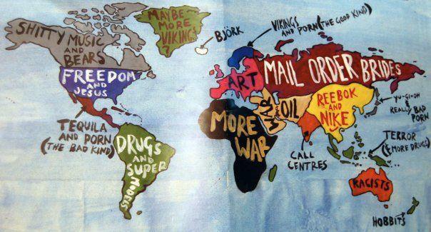 SocialSoundSystem — Politically Correct Map of the World ...