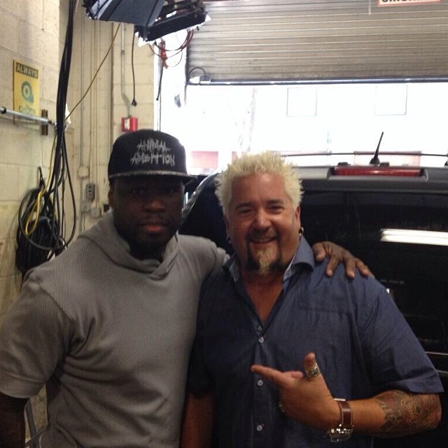 50 cent guy fieri