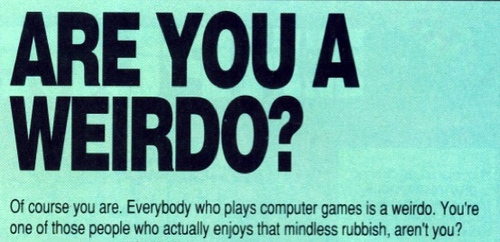 are you a weirdo