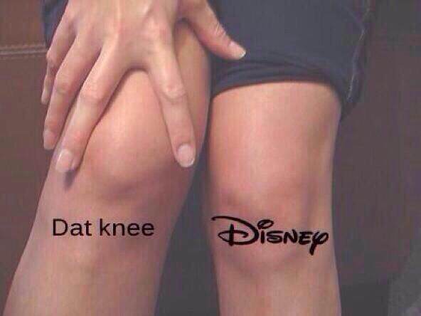 dat knee disney